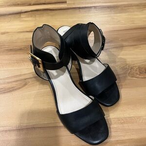 Cole Haan Black Block Heels